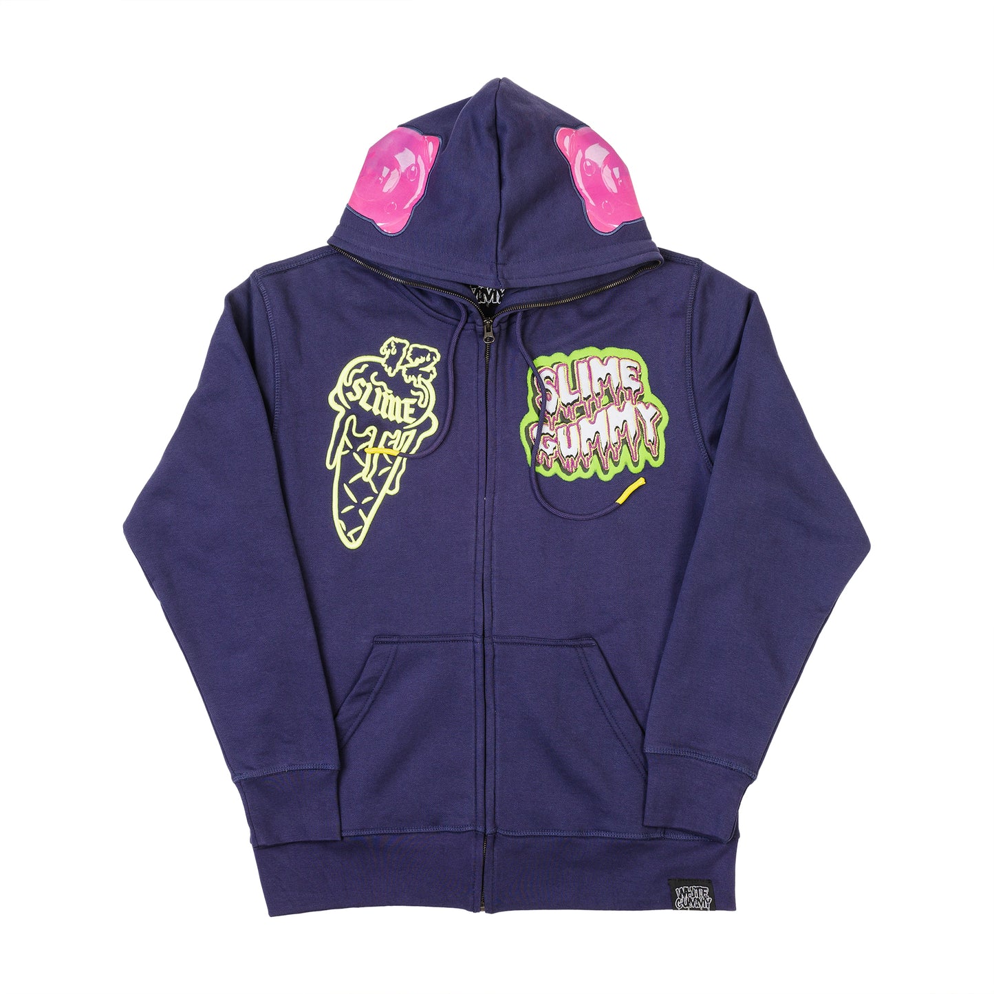 SLIME 12 HOODIE - NAVY