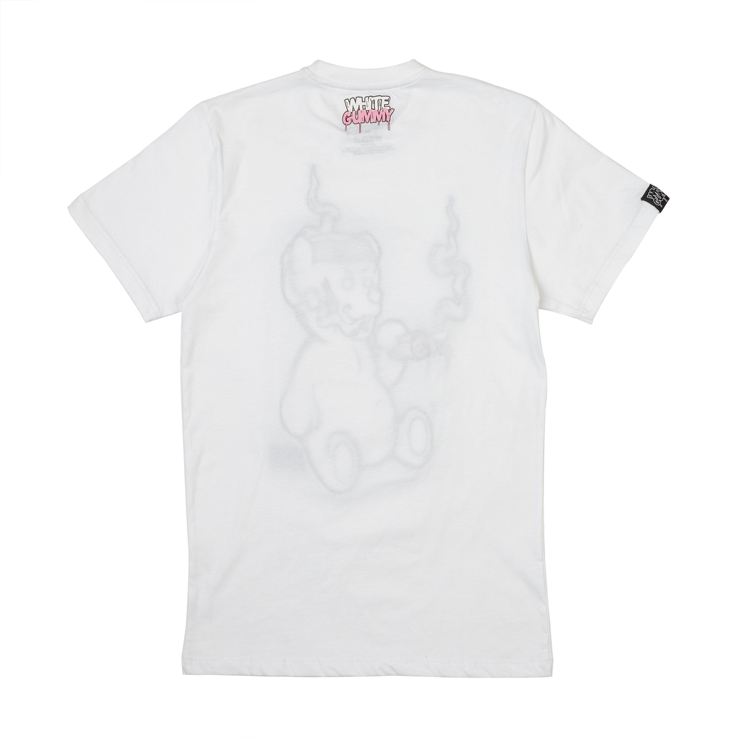 WHITE GUMMY BEAR TEE - WHITE