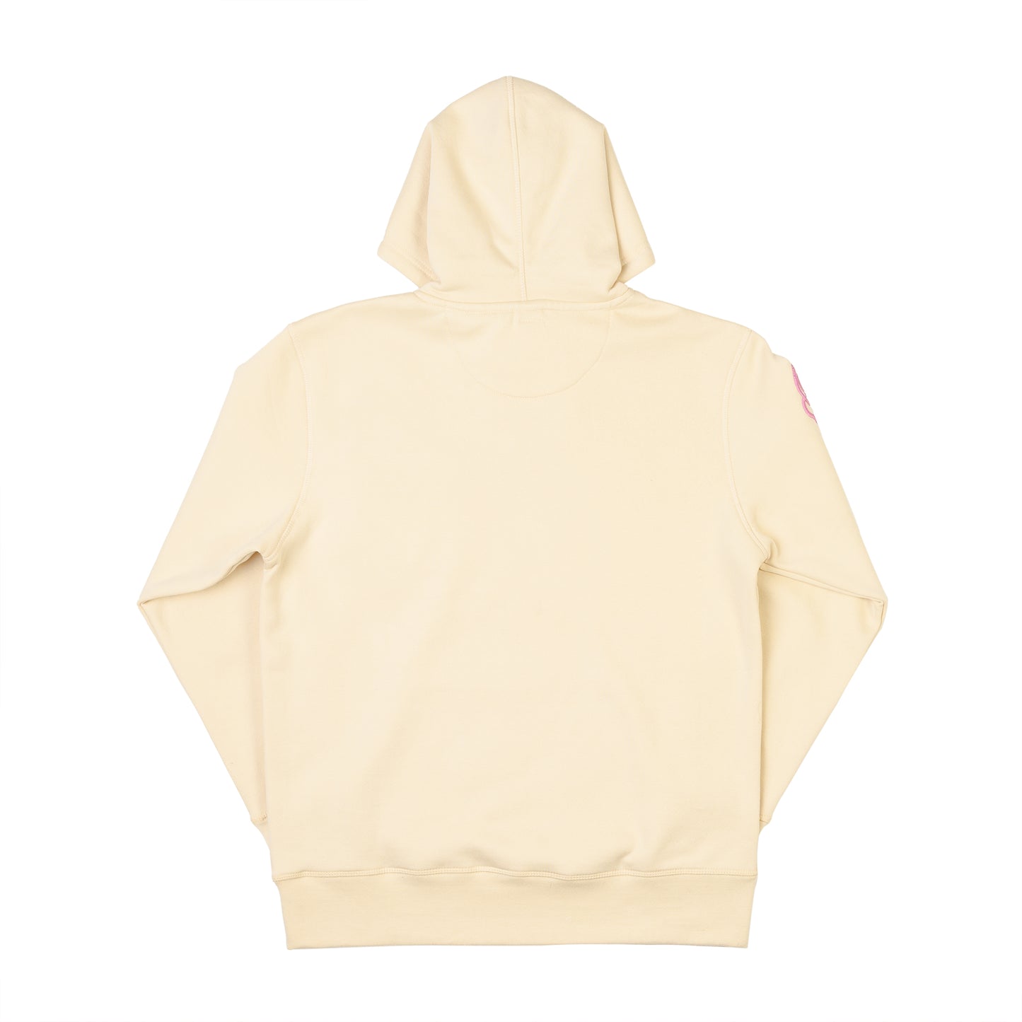 WHITE GUMMY HOODIE - CREAM