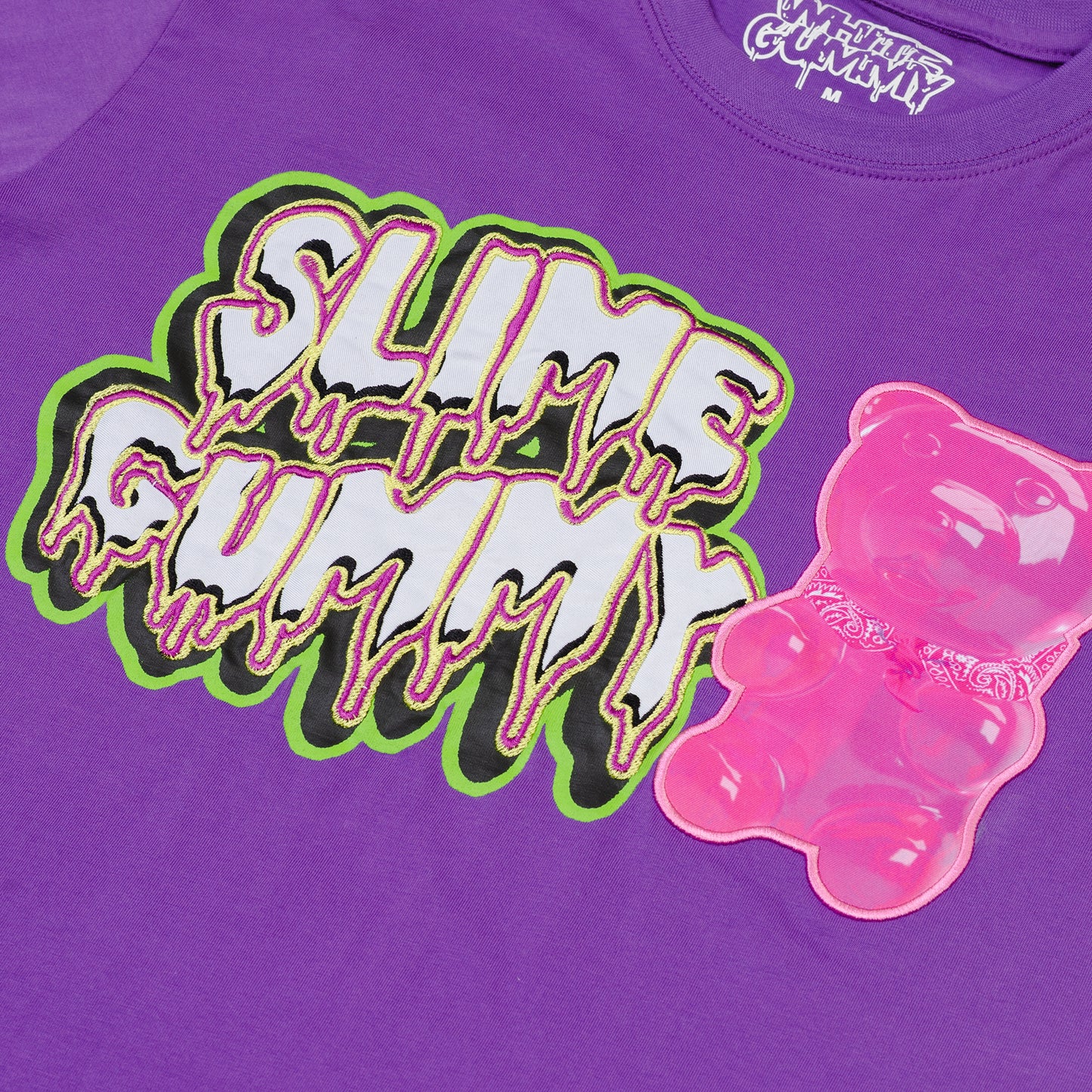 SLIME GUMMY TEE - PURPLE