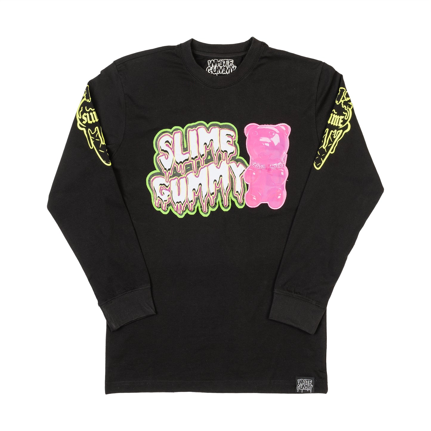 SLIME GUMMY LS TEE - BLACK