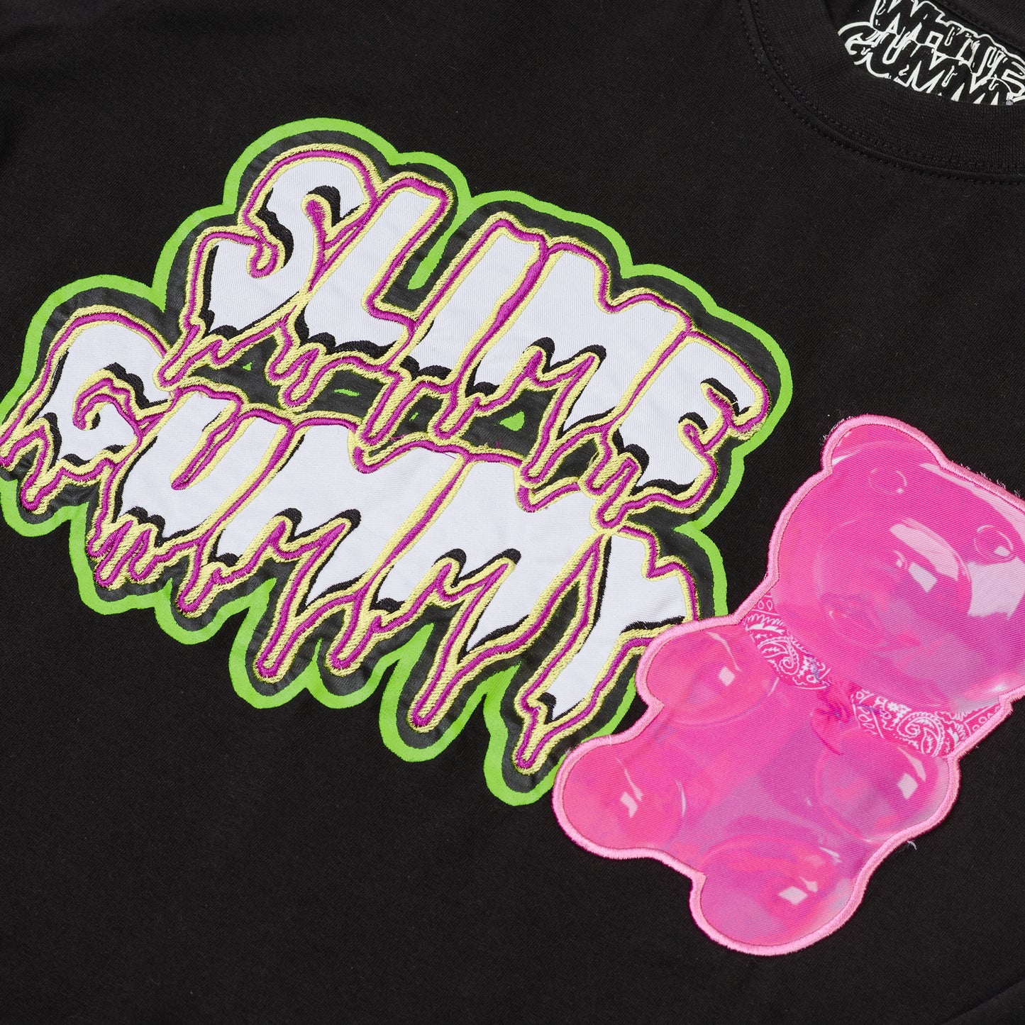 SLIME GUMMY LS TEE - BLACK