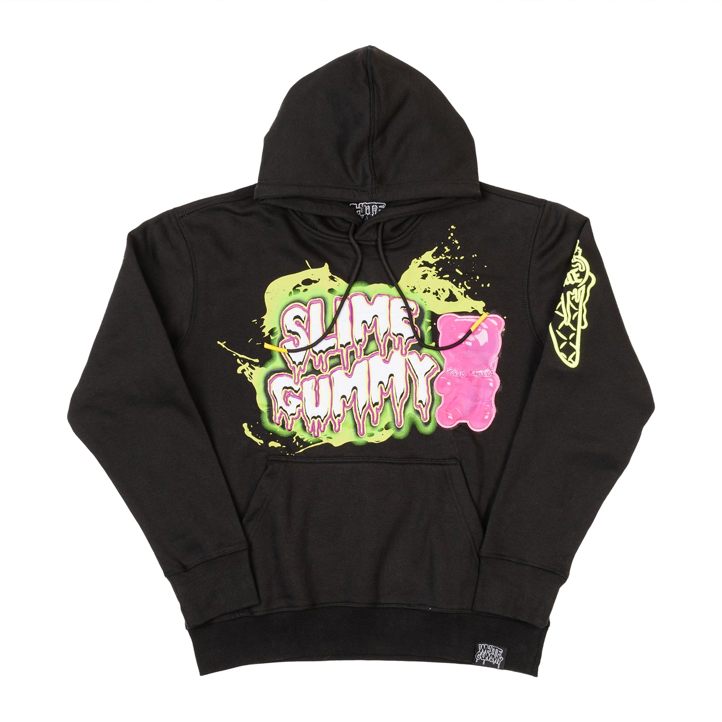 SLIME GUMMY HOODIE - BLACK